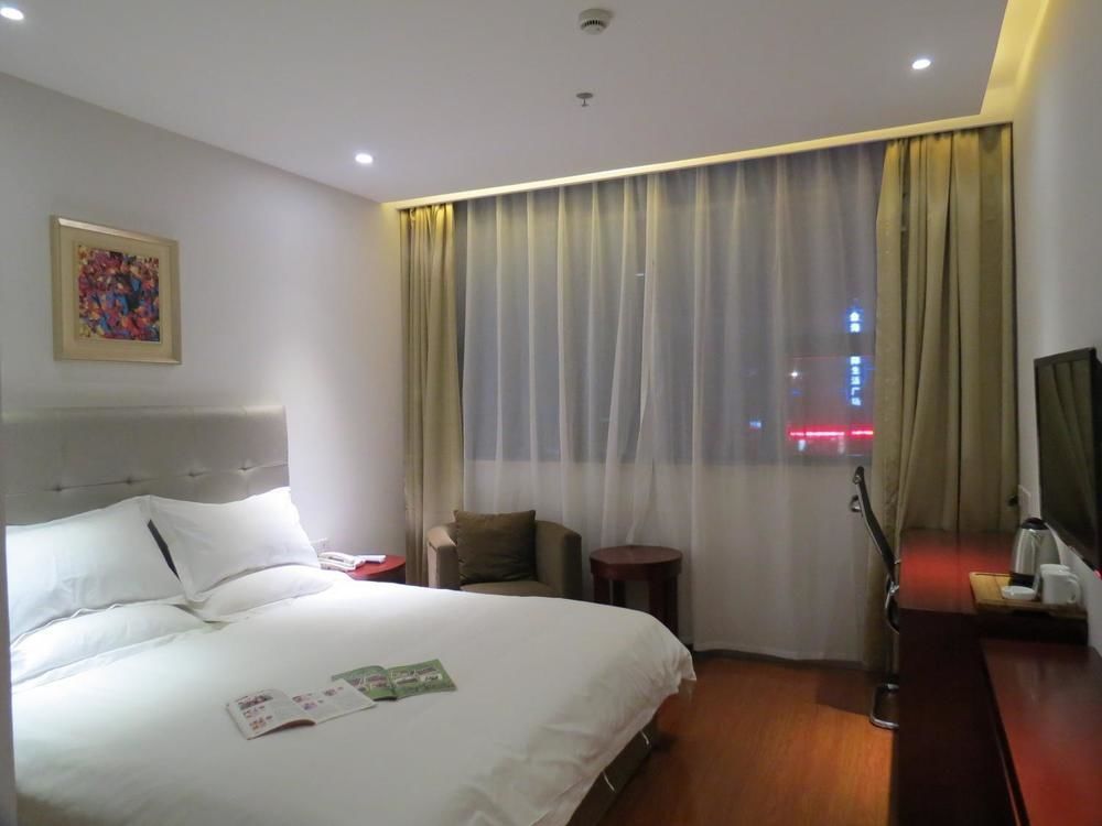 Yiting Si Ji Hotel Nantong Gongnong North Road Dış mekan fotoğraf